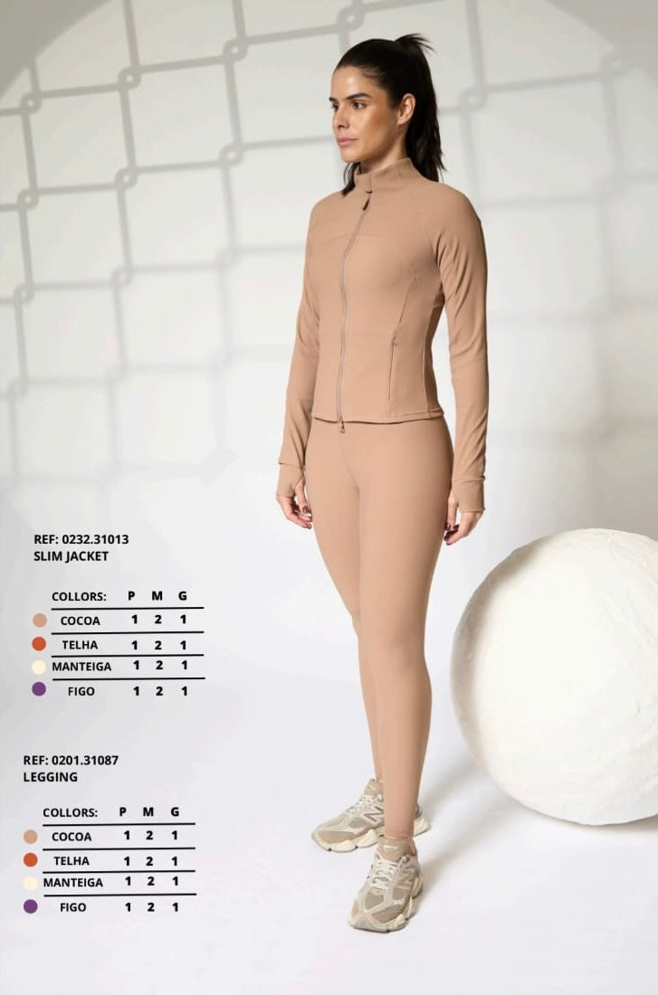 LEGGING GYM CANELADA